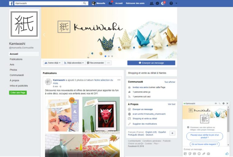 Profil Facebook KamiWashi